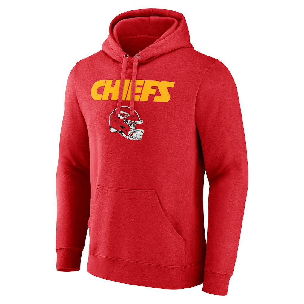 Travis Kelce Kansas City Chiefs Team Wordmark Player Name & Number Pullover Hoodie - Red outlet