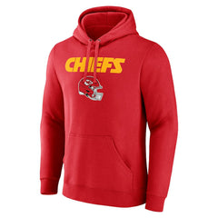 Travis Kelce Kansas City Chiefs Team Wordmark Player Name & Number Pullover Hoodie - Red outlet