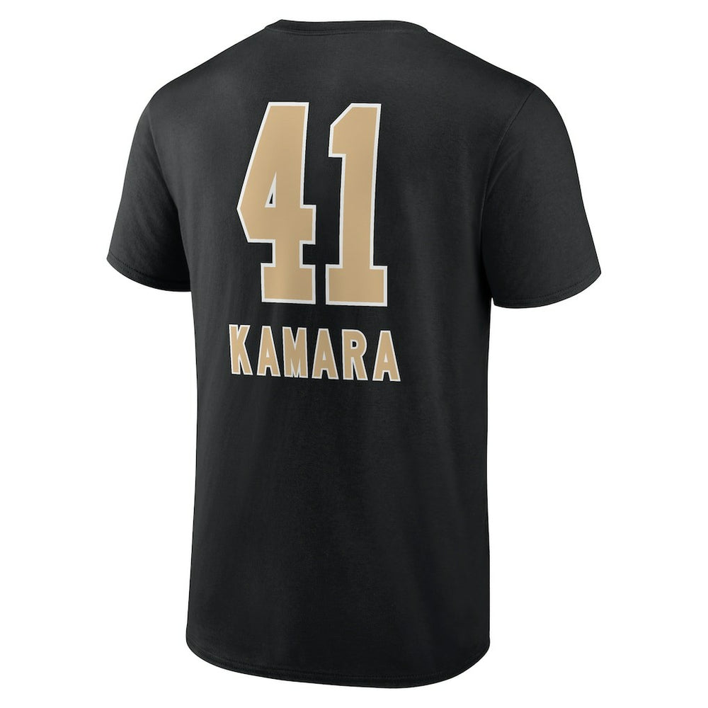 Alvin Kamara New Orleans Saints Team Wordmark Player Name & Number T-Shirt - Black online