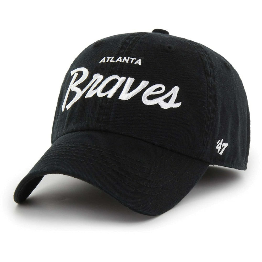 Atlanta Braves Crosstown Classic Franchise Fitted Hat Black