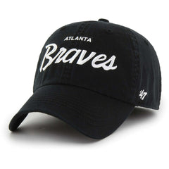 Atlanta Braves Crosstown Classic Franchise Fitted Hat Black