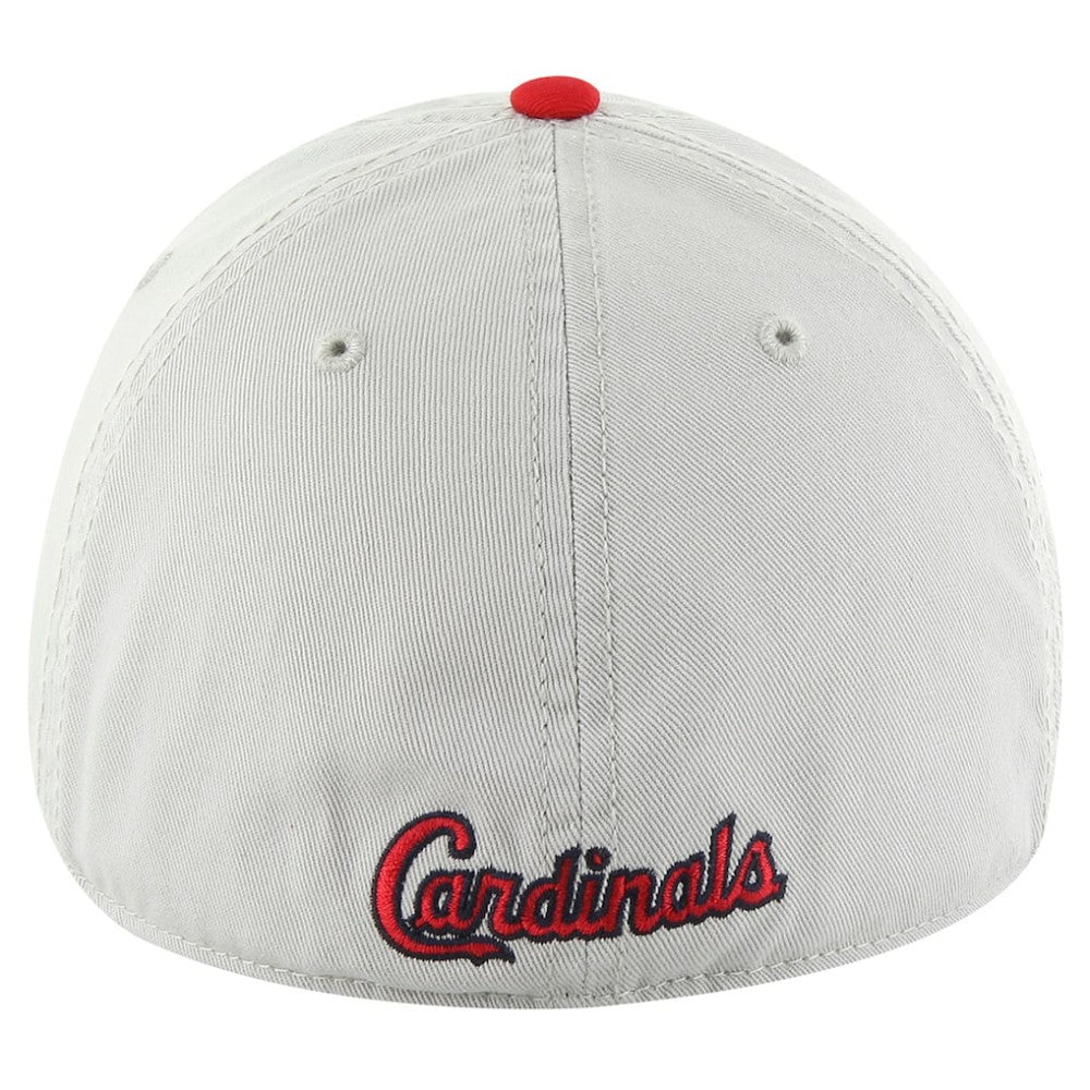 St. Louis Cardinals Sure Shot Classic Franchise Fitted Hat Gray/Red