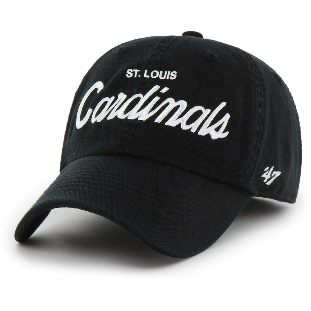 St. Louis Cardinals Crosstown Classic Franchise Fitted Hat Black