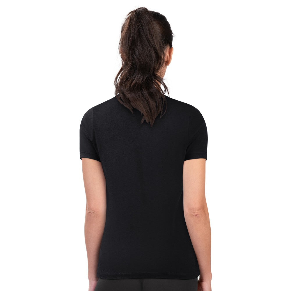 Cincinnati Reds G-III 4Her by Carl Banks Women's Super-Slim Fit Lightweight City Graphic T-Shirt Black