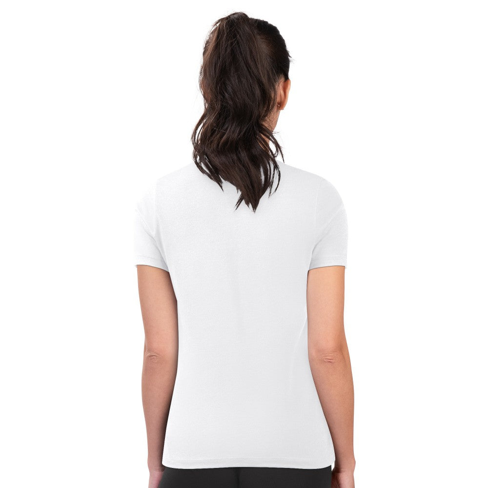 Milwaukee Brewers G-III 4Her by Carl Banks Women's Super-Slim Fit Lightweight City Graphic T-Shirt White