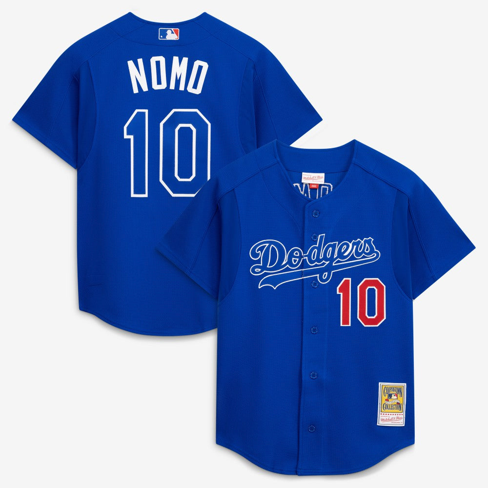 Hideo Nomo Los Angeles Dodgers Cooperstown Collection 2004 Batting Practice Jersey Royal