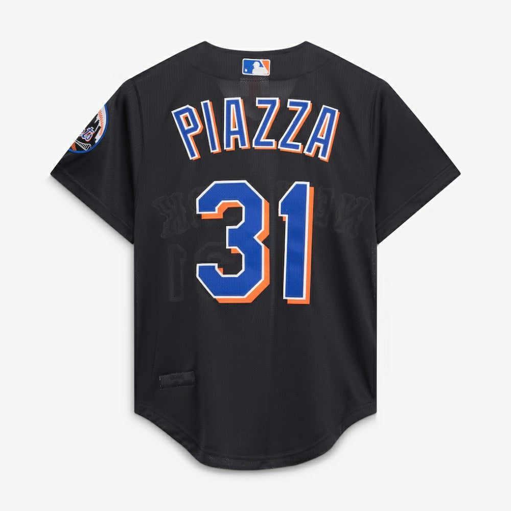 Mike Piazza New York Mets Cooperstown Collection 2000 Batting Practice Jersey Black