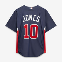 Chipper Jones Atlanta Braves Authentic Batting Practice Jersey Navy