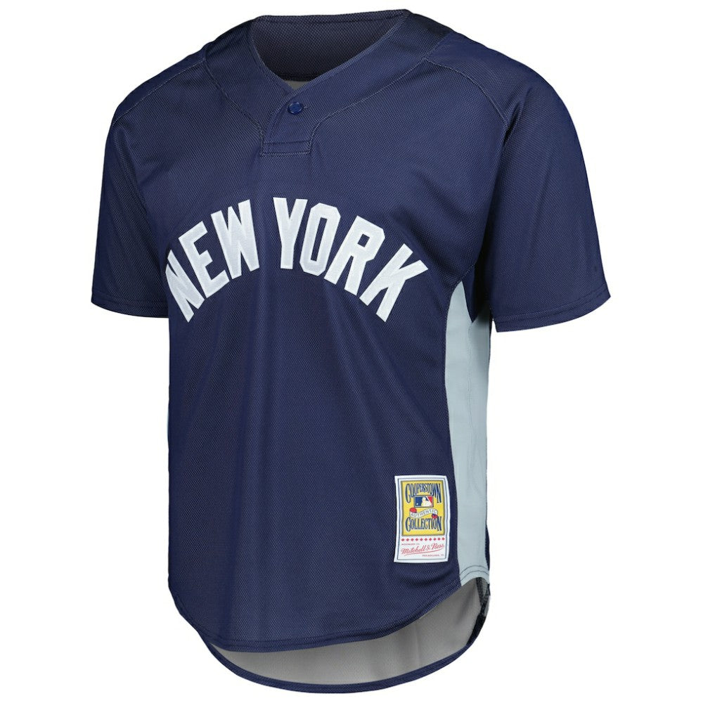 Mariano Rivera New York Yankees Mitchell & Ness Authentic Batting Practice Jersey Navy