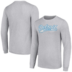 Detroit Lions Starter Tailsweep Long Sleeve T-Shirt - Heather Gray online