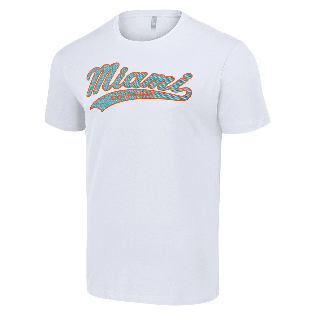 Miami Dolphins Starter Tailsweep T-Shirt - White on sale