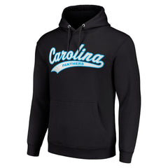 Carolina Panthers Starter Unisex Tailsweep Pullover Hoodie - Black cheap