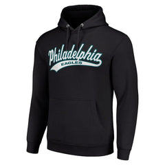 Philadelphia Eagles Starter Unisex Tailsweep Pullover Hoodie - Black online