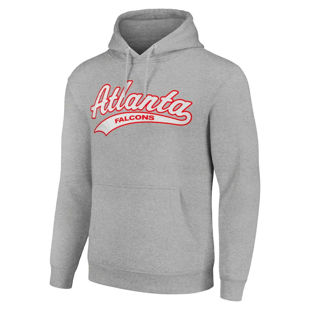 Atlanta Falcons Starter Unisex Tailsweep Pullover Hoodie - Heather Gray outlet