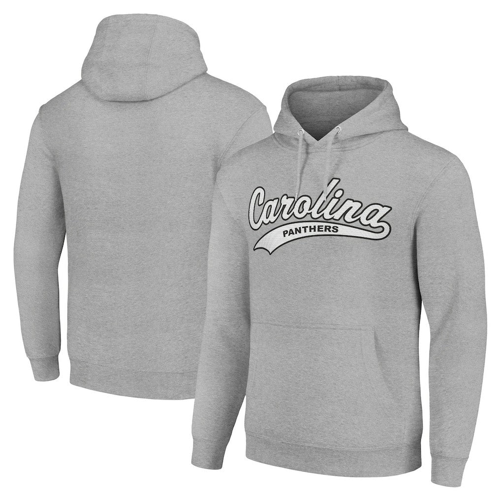 Carolina Panthers Starter Unisex Tailsweep Pullover Hoodie - Heather Gray outlet