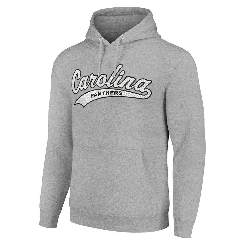Carolina Panthers Starter Unisex Tailsweep Pullover Hoodie - Heather Gray outlet