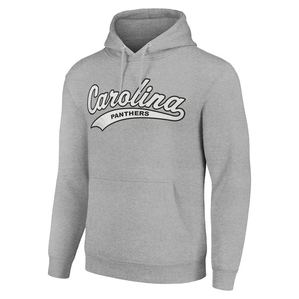 Carolina Panthers Starter Unisex Tailsweep Pullover Hoodie - Heather Gray outlet