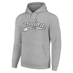 Carolina Panthers Starter Unisex Tailsweep Pullover Hoodie - Heather Gray outlet