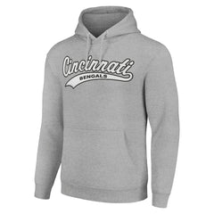 Cincinnati Bengals Starter Unisex Tailsweep Pullover Hoodie - Heather Gray outlet
