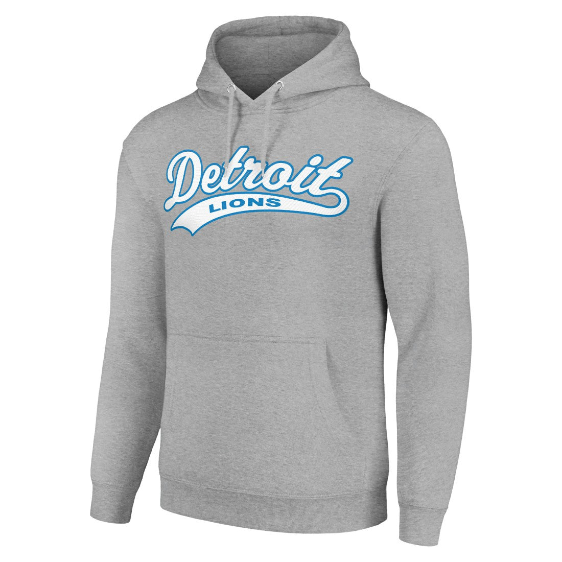 Detroit Lions Starter Unisex Tailsweep Pullover Hoodie - Heather Gray for sale