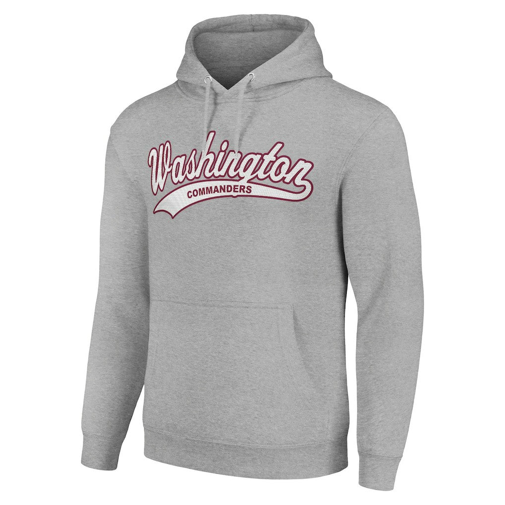 Washington Commanders Starter Unisex Tailsweep Pullover Hoodie - Heather Gray discount