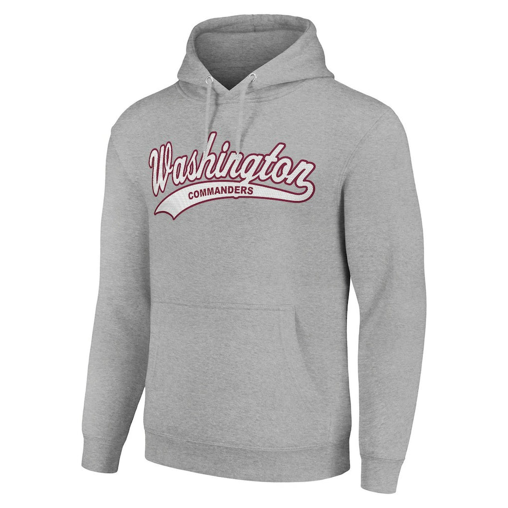 Washington Commanders Starter Unisex Tailsweep Pullover Hoodie - Heather Gray discount