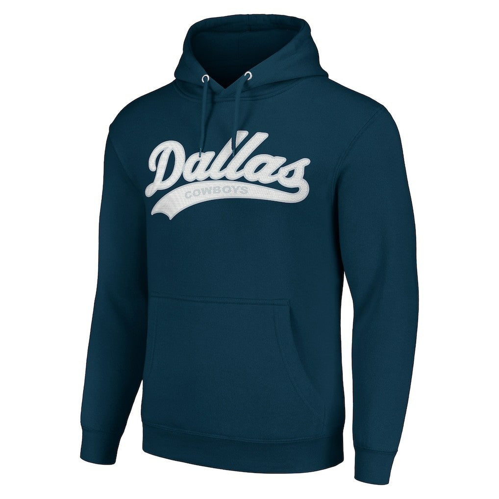 Dallas Cowboys Starter Unisex Tailsweep Pullover Hoodie - Navy on sale