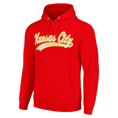 Kansas City Chiefs Starter Unisex Tailsweep Pullover Hoodie - Red discount