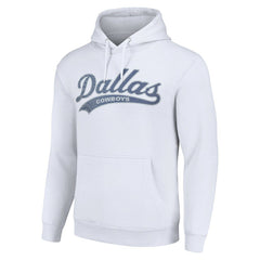 Dallas Cowboys Starter Unisex Tailsweep Pullover Hoodie - White on sale