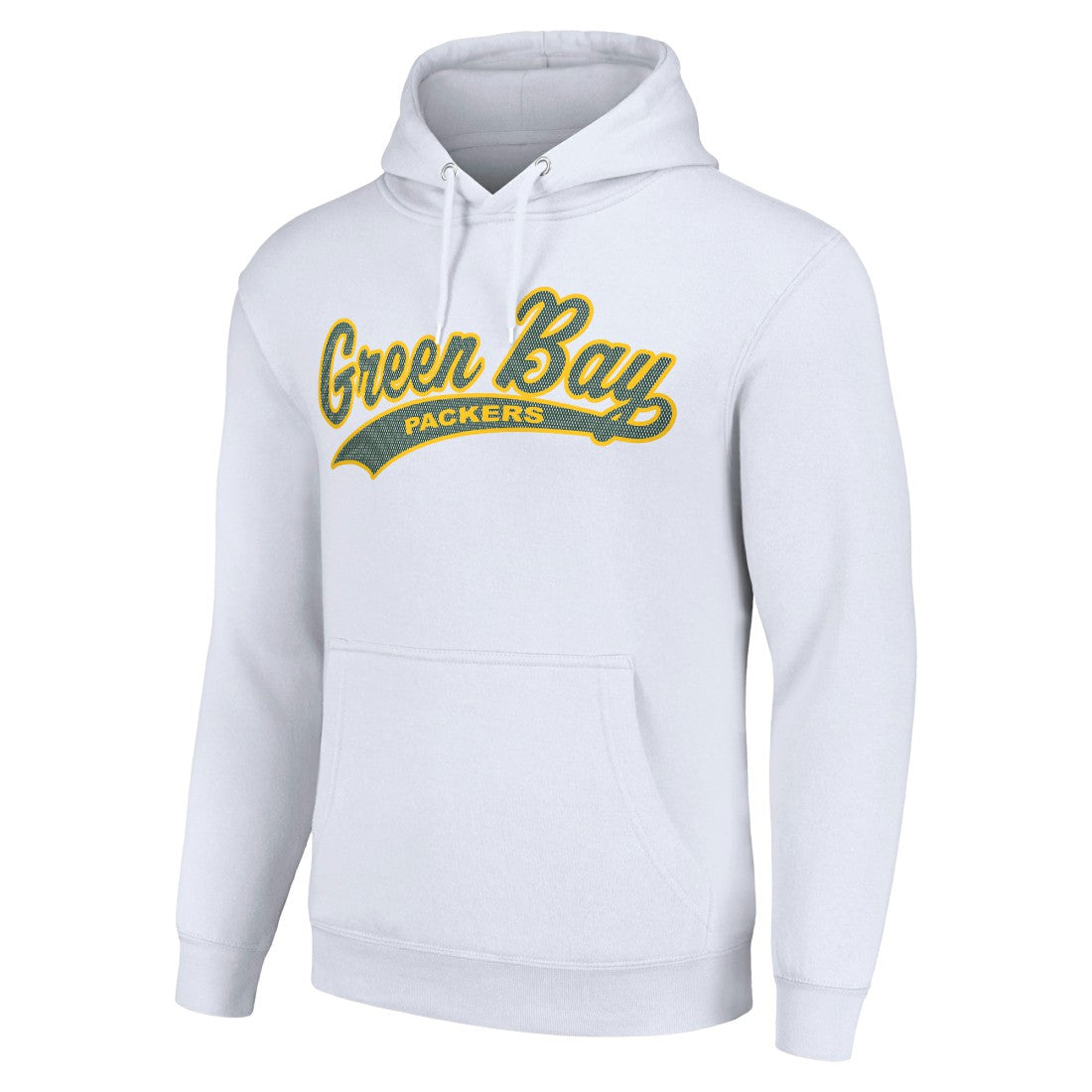 Green Bay Packers Starter Unisex Tailsweep Pullover Hoodie - White on sale