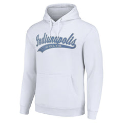 Indianapolis Colts Starter Unisex Tailsweep Pullover Hoodie - White online