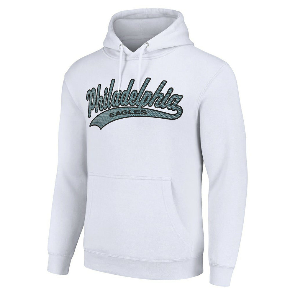 Philadelphia Eagles Starter Unisex Tailsweep Pullover Hoodie - White cheap