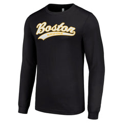 Boston Bruins Starter Tailsweep T-Shirt - Black T-shirts