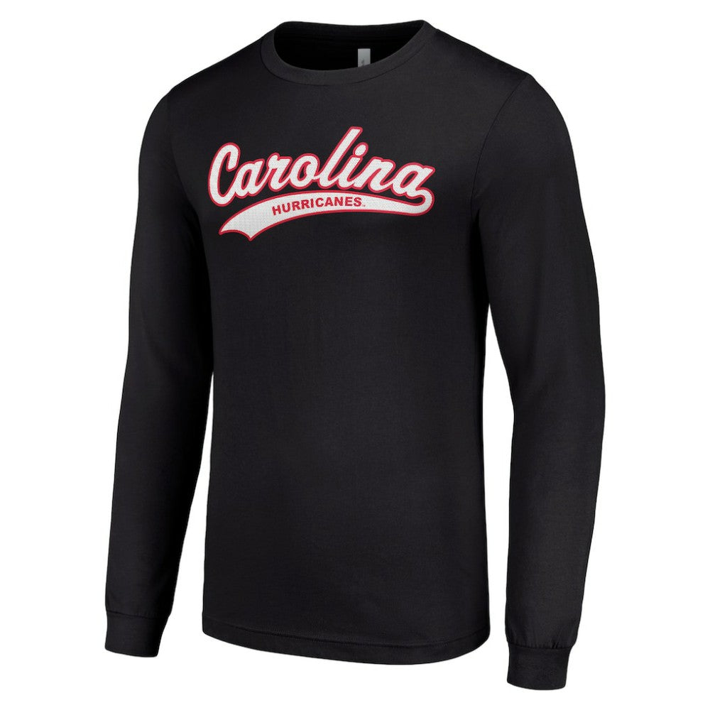 Carolina Hurricanes Starter Tailsweep T-Shirt - Black T-shirts