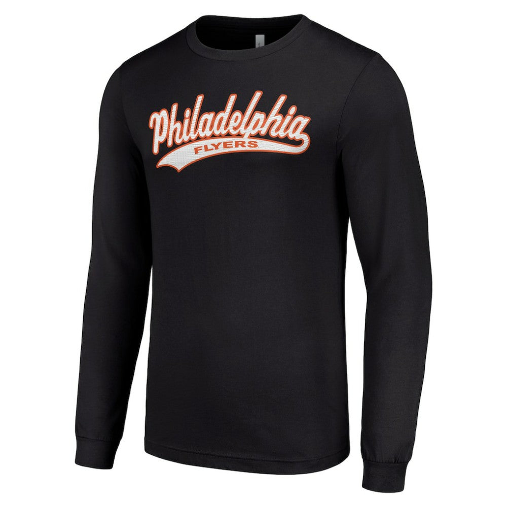 Philadelphia Flyers Starter Tailsweep T-Shirt - Black T-shirts