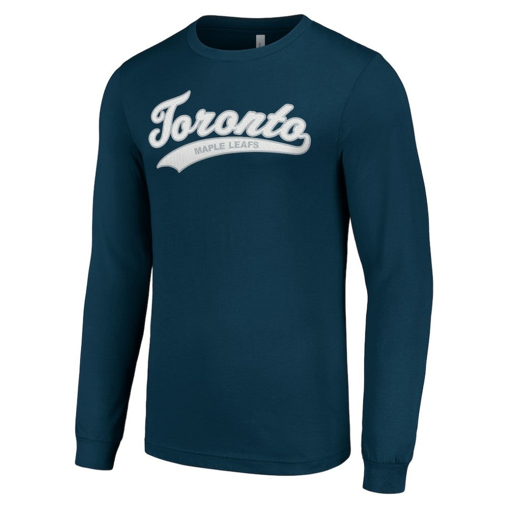 Toronto Maple Leafs Starter Tailsweep T-Shirt - Navy T-shirts
