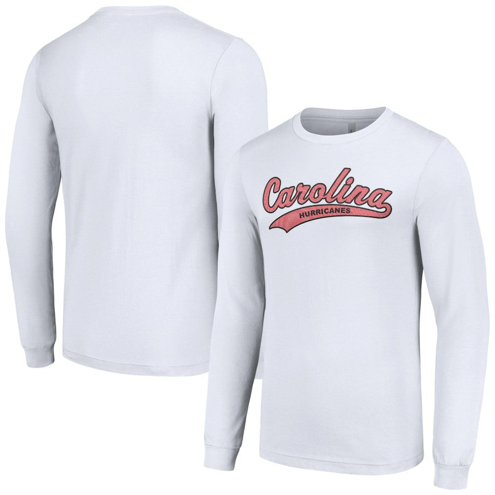 Carolina Hurricanes Starter Tailsweep T-Shirt - White T-shirts