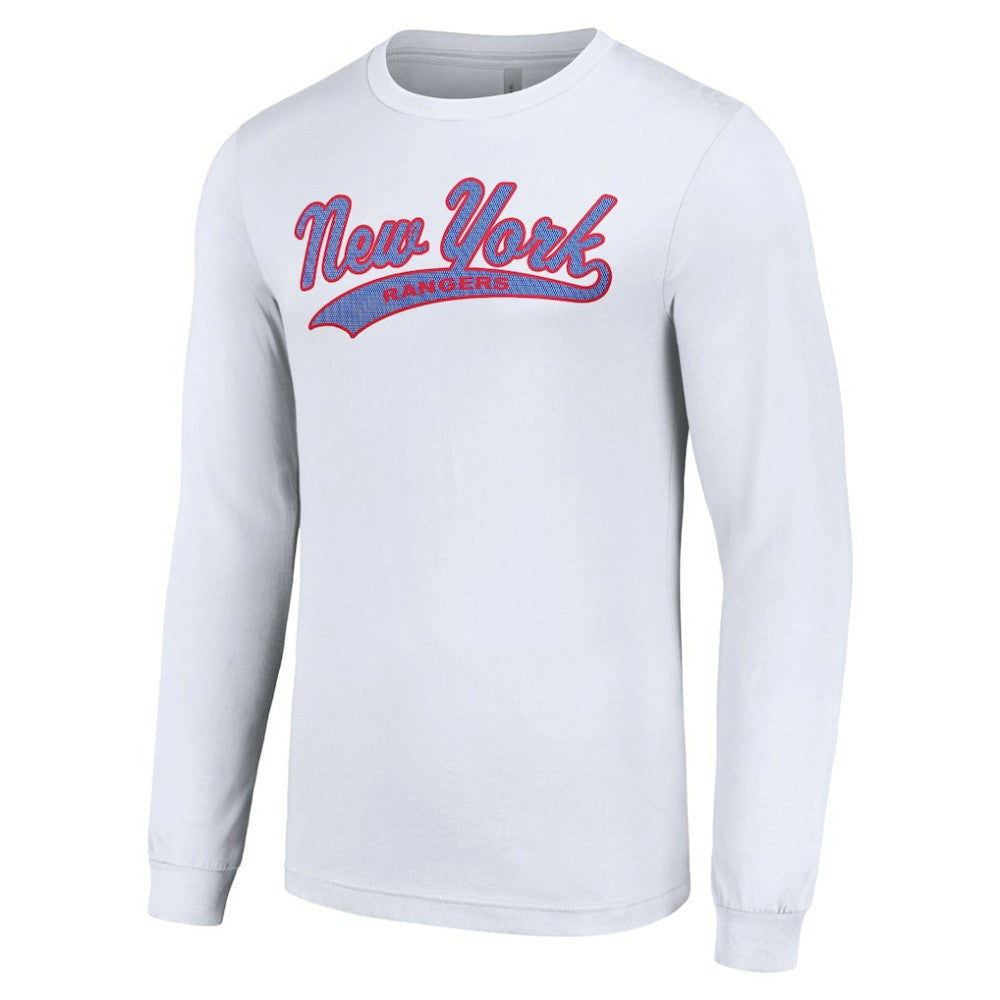 New York Rangers Starter Tailsweep T-Shirt - White T-shirts