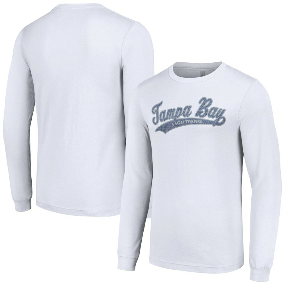 Tampa Bay Lightning Starter Tailsweep T-Shirt - White T-shirts