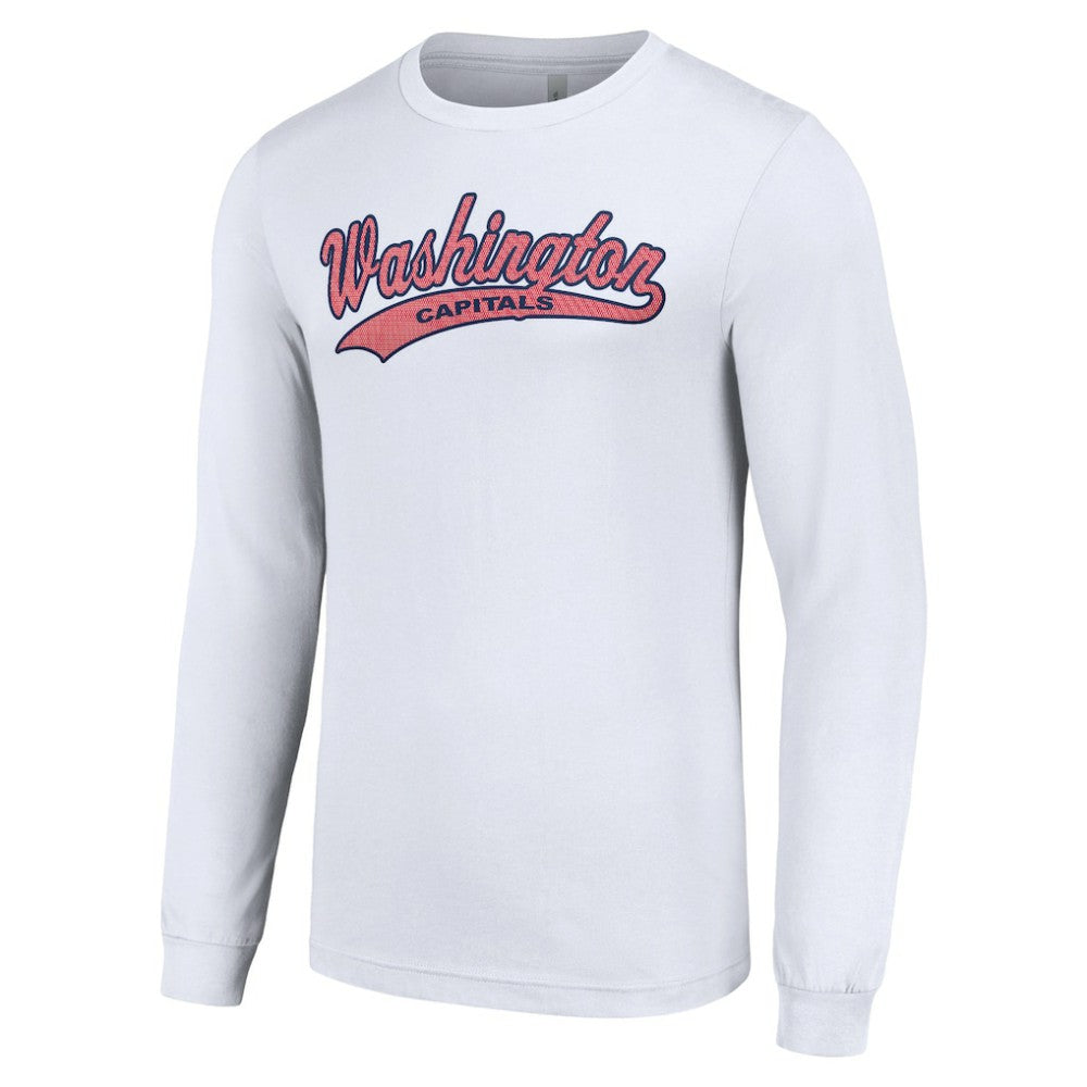 Washington Capitals Starter Tailsweep T-Shirt - White T-shirts