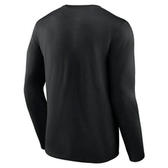 Atlanta Falcons Throwback Long Sleeve T-Shirt - Black for sale