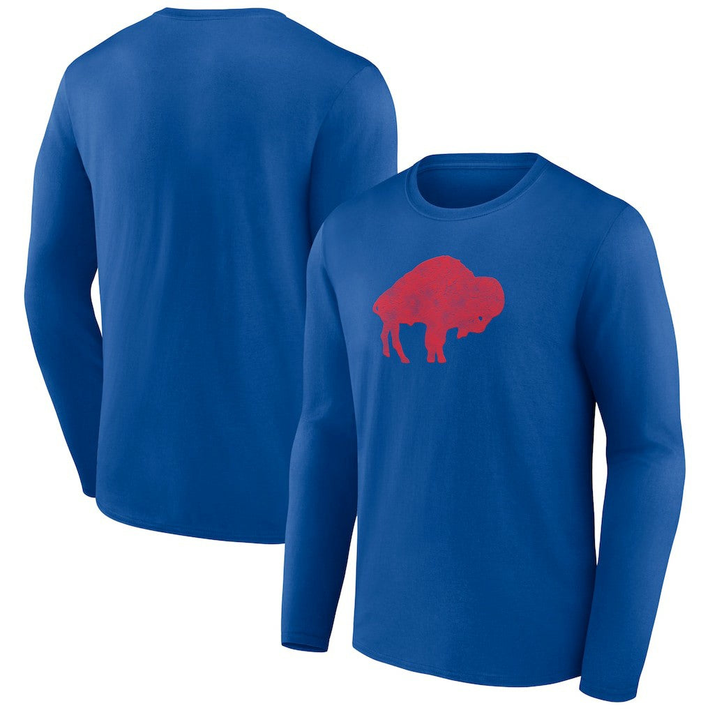 Buffalo Bills Throwback Long Sleeve T-Shirt - Royal online