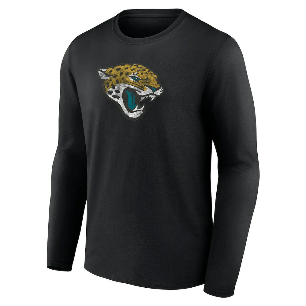 Jacksonville Jaguars Throwback Long Sleeve T-Shirt - Black online