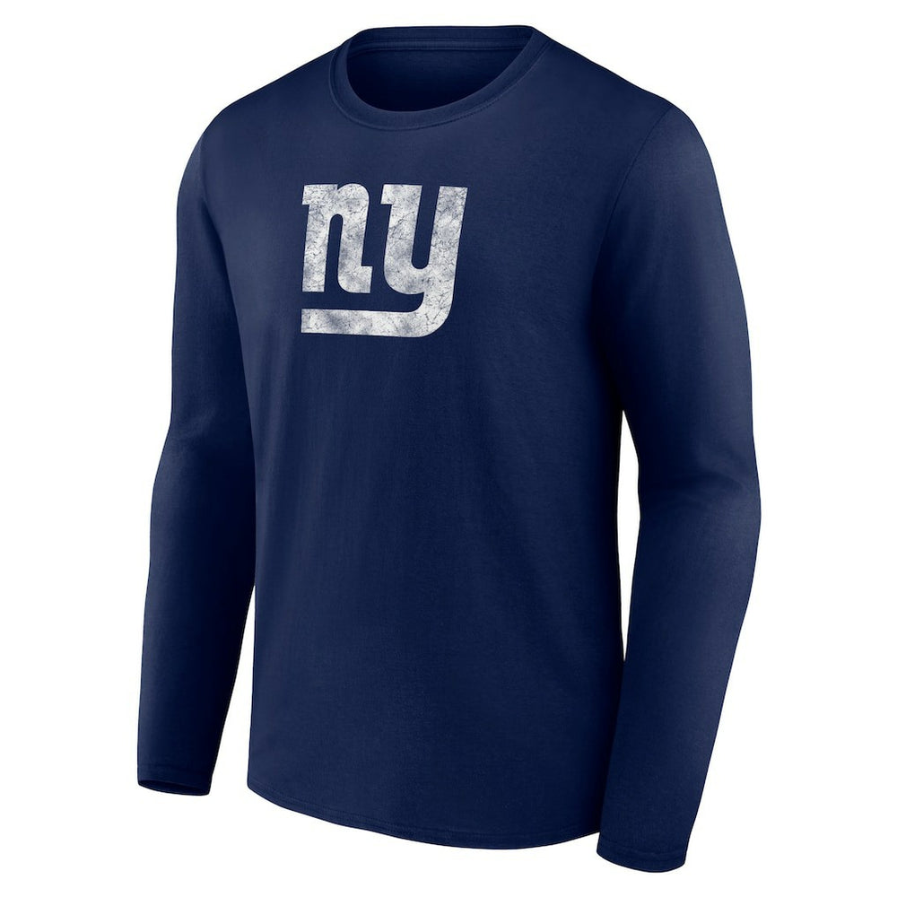 New York Giants Throwback Long Sleeve T-Shirt - Navy discount