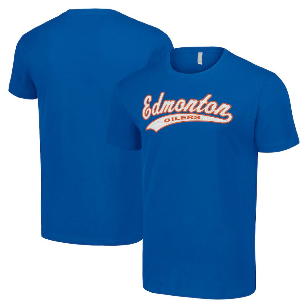 Edmonton Oilers Starter Tailsweep T-Shirt - Royal T-shirts