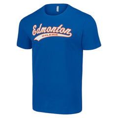 Edmonton Oilers Starter Tailsweep T-Shirt - Royal T-shirts