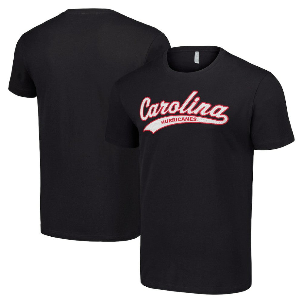 Carolina Hurricanes Starter Tailsweep T-Shirt - Black T-shirts