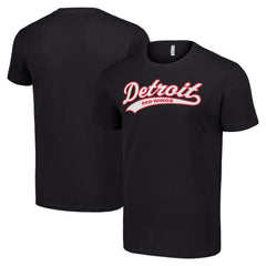 Detroit Red Wings Starter Tailsweep T-Shirt - Black T-shirts