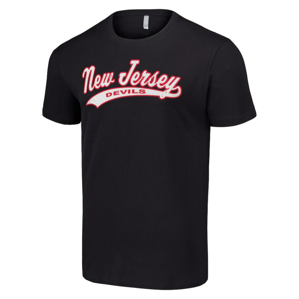 New Jersey Devils Starter Tailsweep T-Shirt - Black T-shirts
