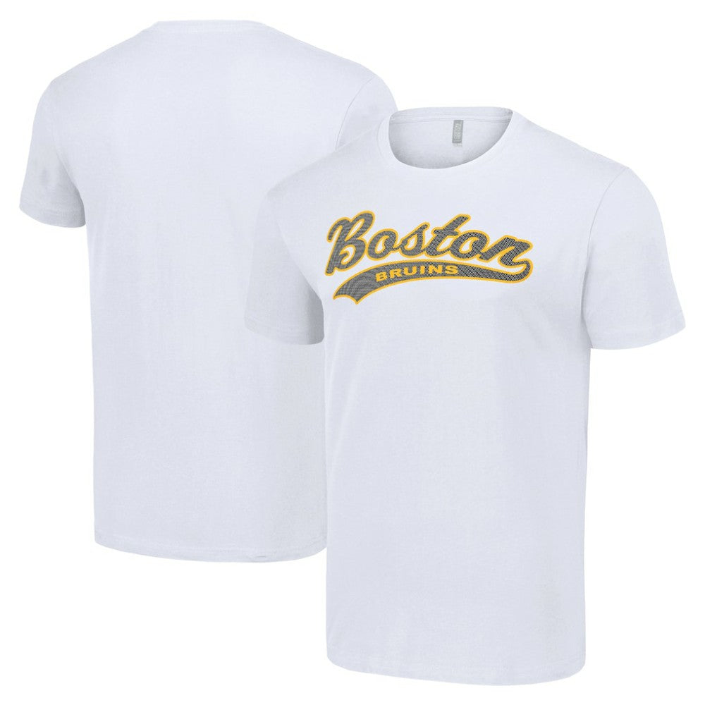 Boston Bruins Starter Tailsweep T-Shirt - White T-shirts